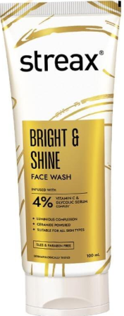 STREAX BRIGHT $ SHINE FACE WASH 50ML