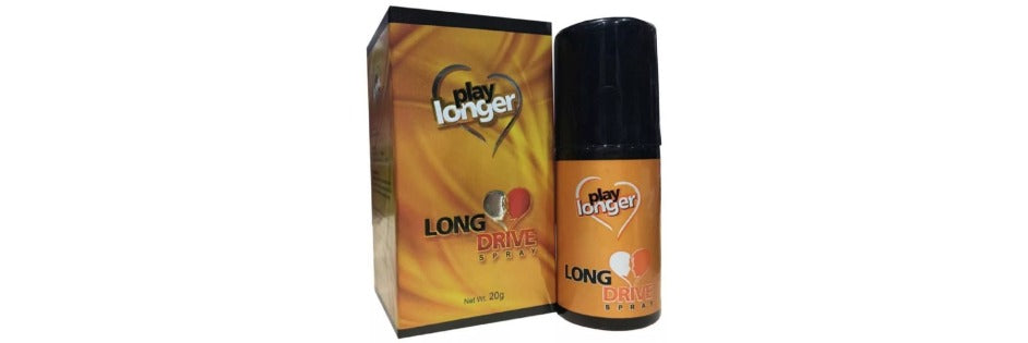 Long Drive Spray Play Longer Bottle For Men - 20gm