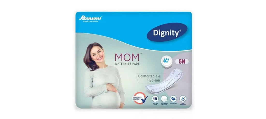 Romsons Dignity Mom Maternity Pads: Comfortable and Reliable Postpartum Protection