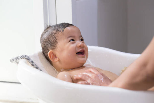 Baby bathing from Johnson's Baby Top to Toe Baby Bath