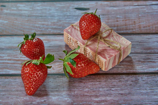 Indulge in Sweet Bliss with Khadi Natural Herbal Handmade Strawberry Soaps