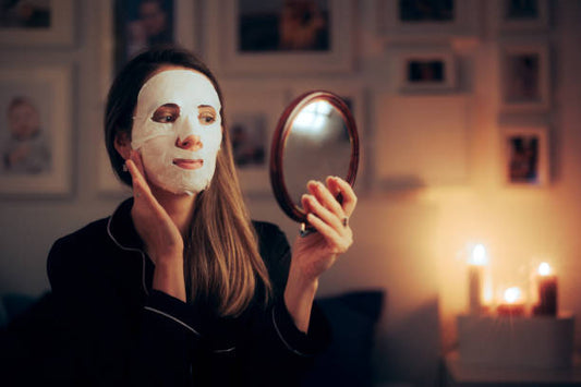 Revitalize Your Skin with MCaffeine Vitamin C Face Sheet Masks featuring Green Tea