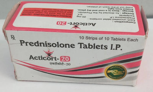 Acticort 20Mg Tablet