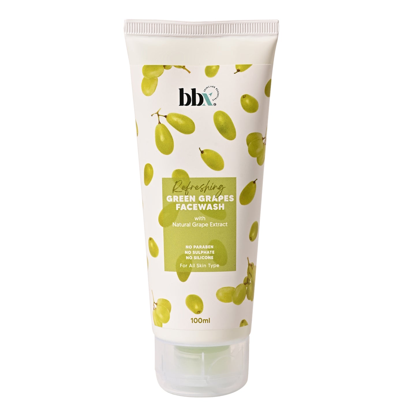 BBX Skincare Grapes Extract Vitamin C Facewash For Soothing and Hydrating Skin