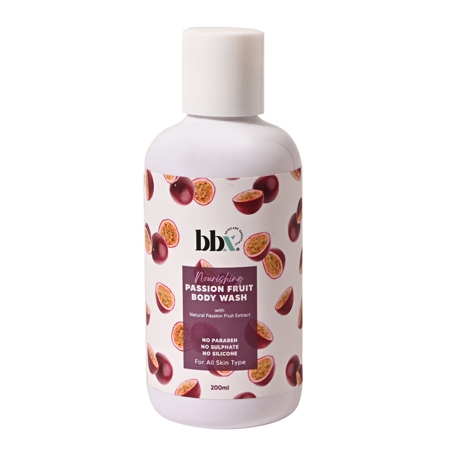 BBX Skincare Passion Fruit Extracted Body Wash for Dullness and Dryness Skin