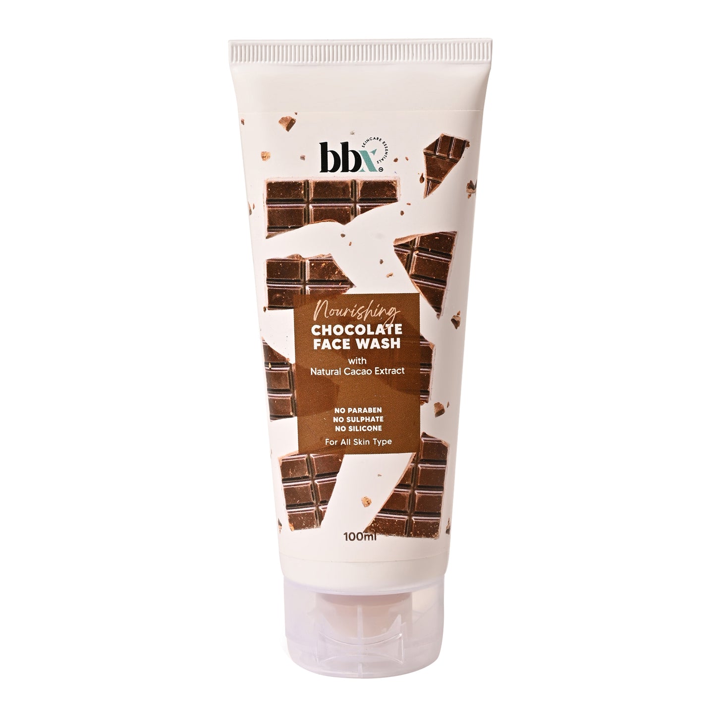 BBX Skincare Chocolate Extract Face Wash for Tan Removal, Deep Skin Cleansing