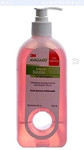 3M Avagard Chg Handrub Hand Sanitizer Antiseptic Solution-500ML