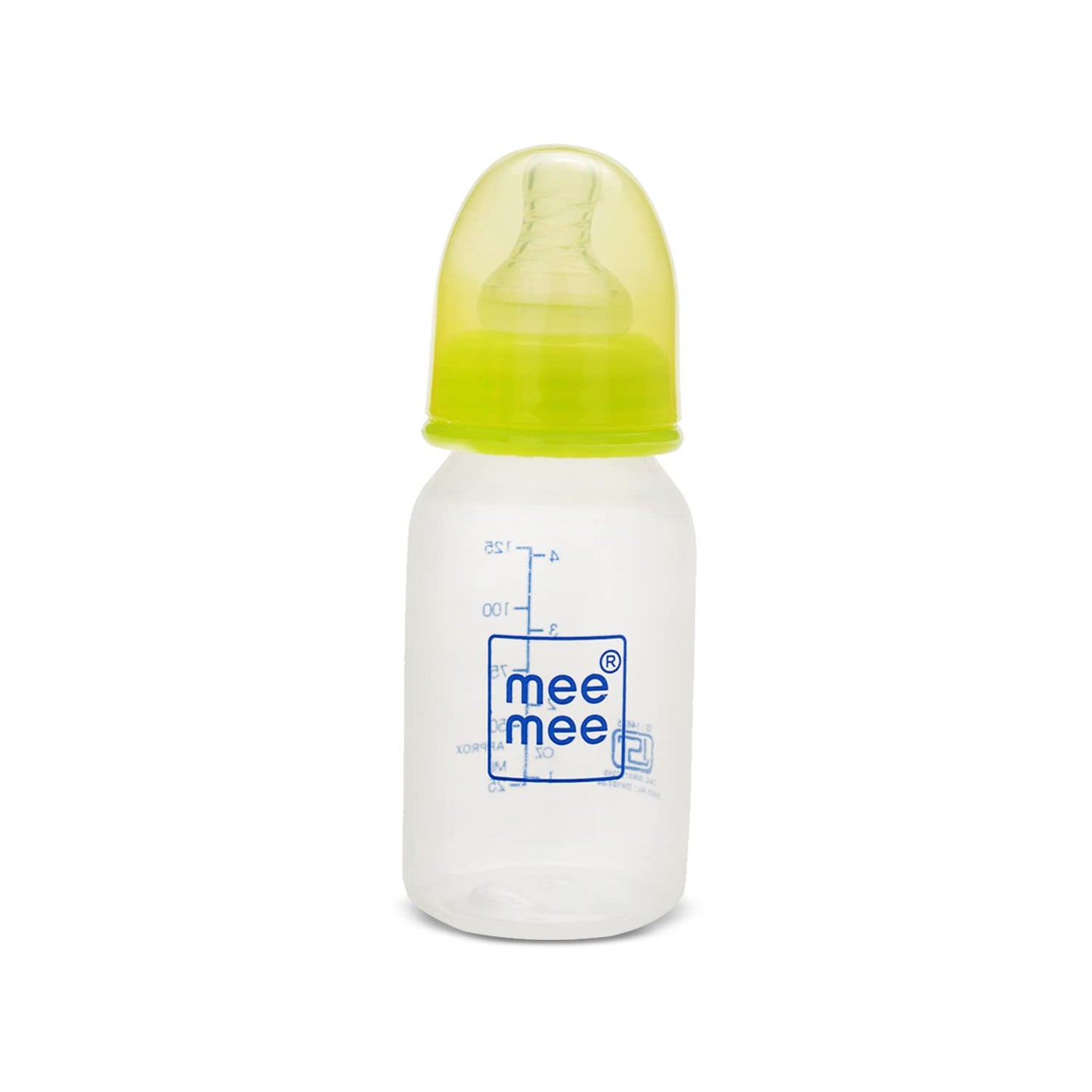 Mee Mee Premium Feeding Bottle for Kids/Babies(Green)-125ml