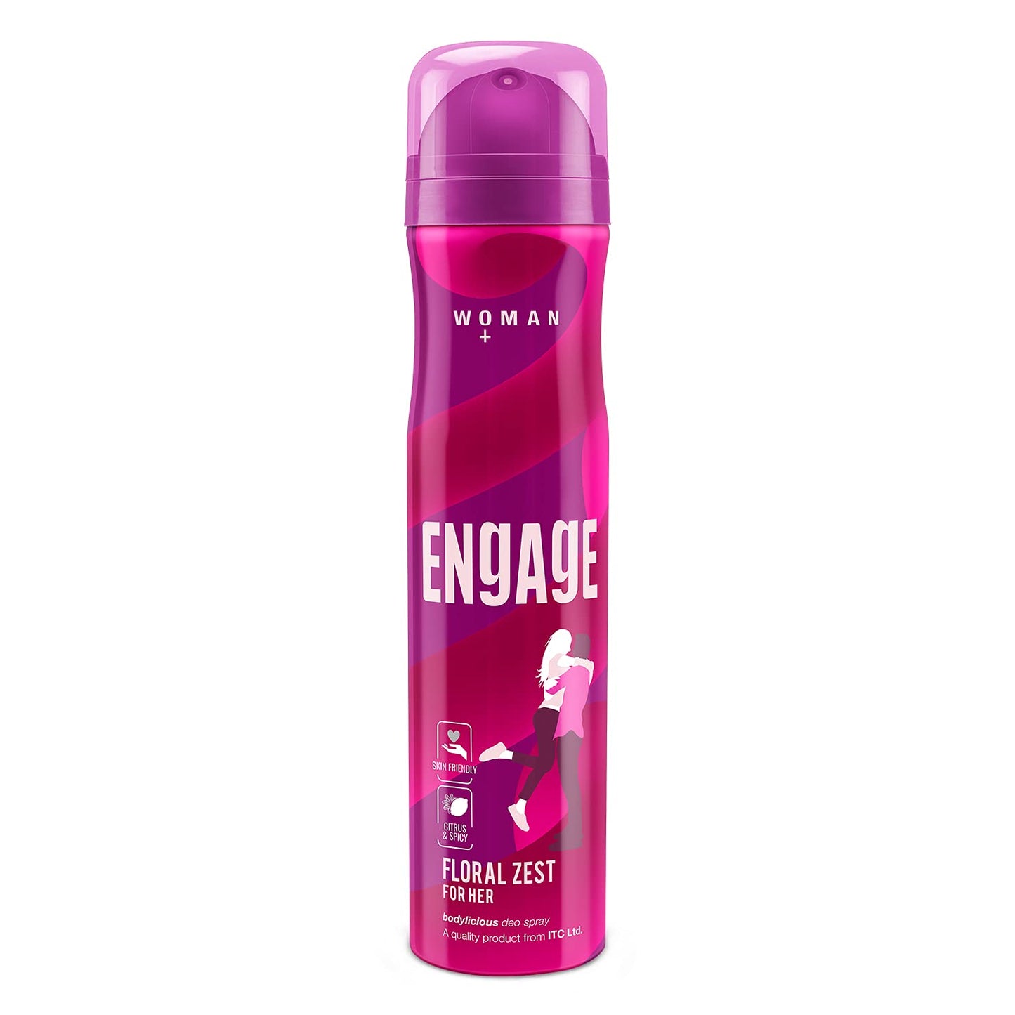 Engage Floral Zest Deodorant for Women, Citrus and Floral-150ml