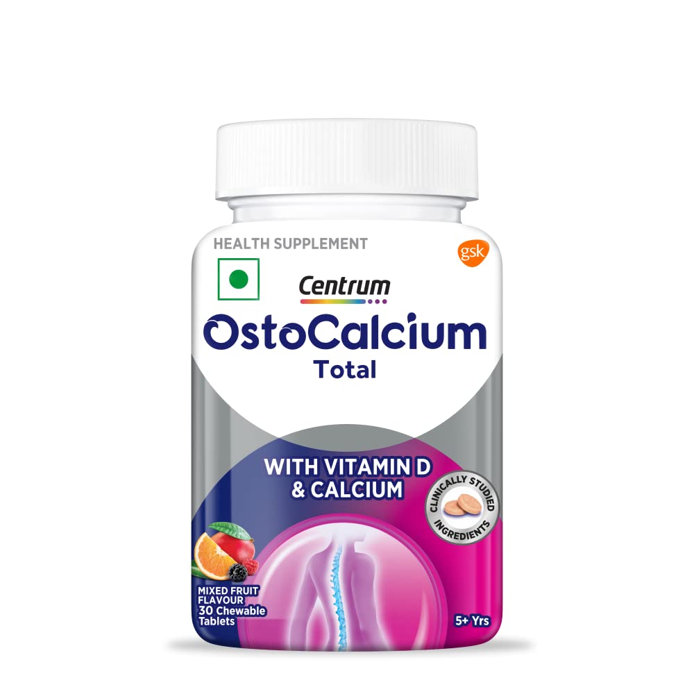 Ostocalcium Total Bottle Of 30 Chewable Tablets - Caresupp.in