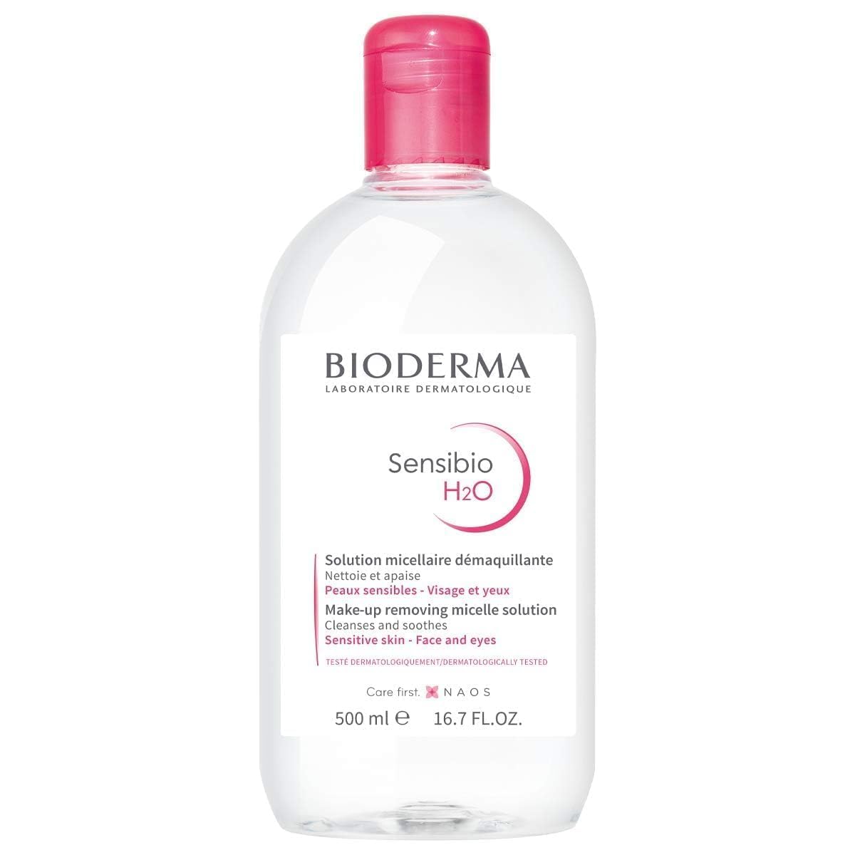 Bioderma Sensibio H2o Micellar Water, Cleanser and Make Up Remover - 500ml  [Product Information & Review]