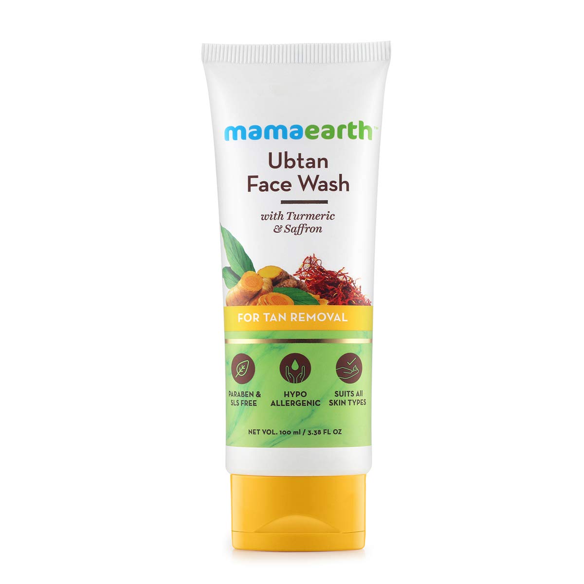Mamaearth Face Wash Ubtan Face Wash - 100ml