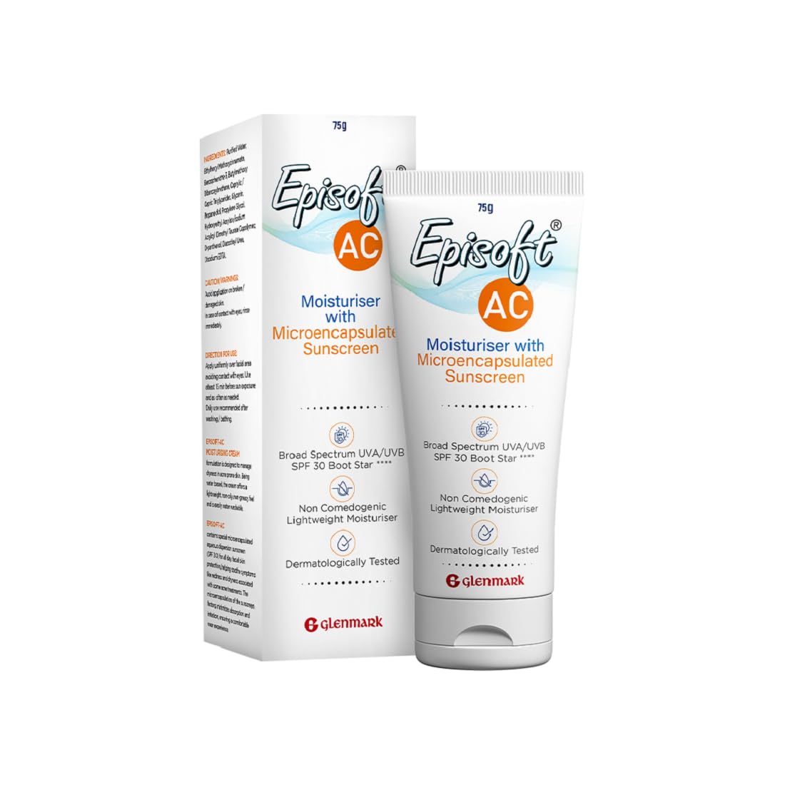 Episoft AC-Moisuriser with Microencapsulated Sunscreen -75 g