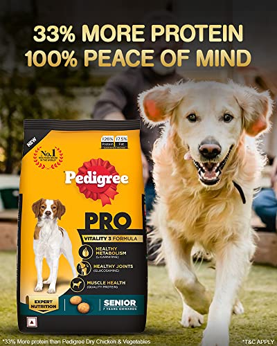 Pedigree senior hotsell dry dog food