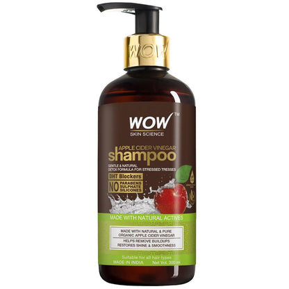 WOW Skin Science Apple Cider Vinegar Shampoo - 300ml