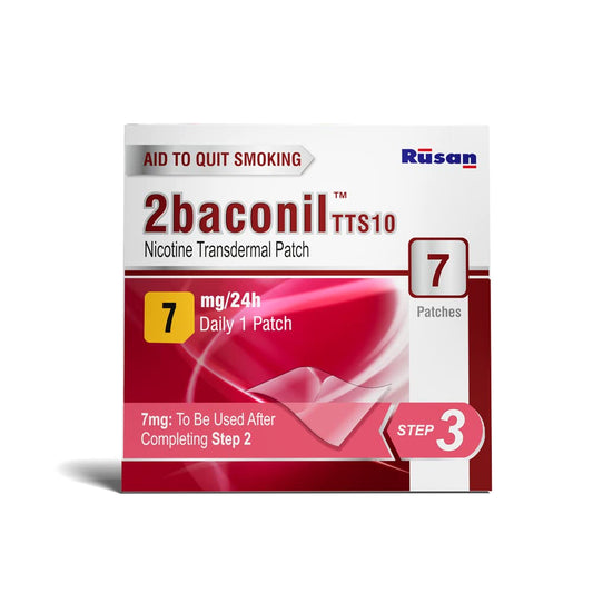 2baconil 7mg Nicotine Patch Step 3- 7