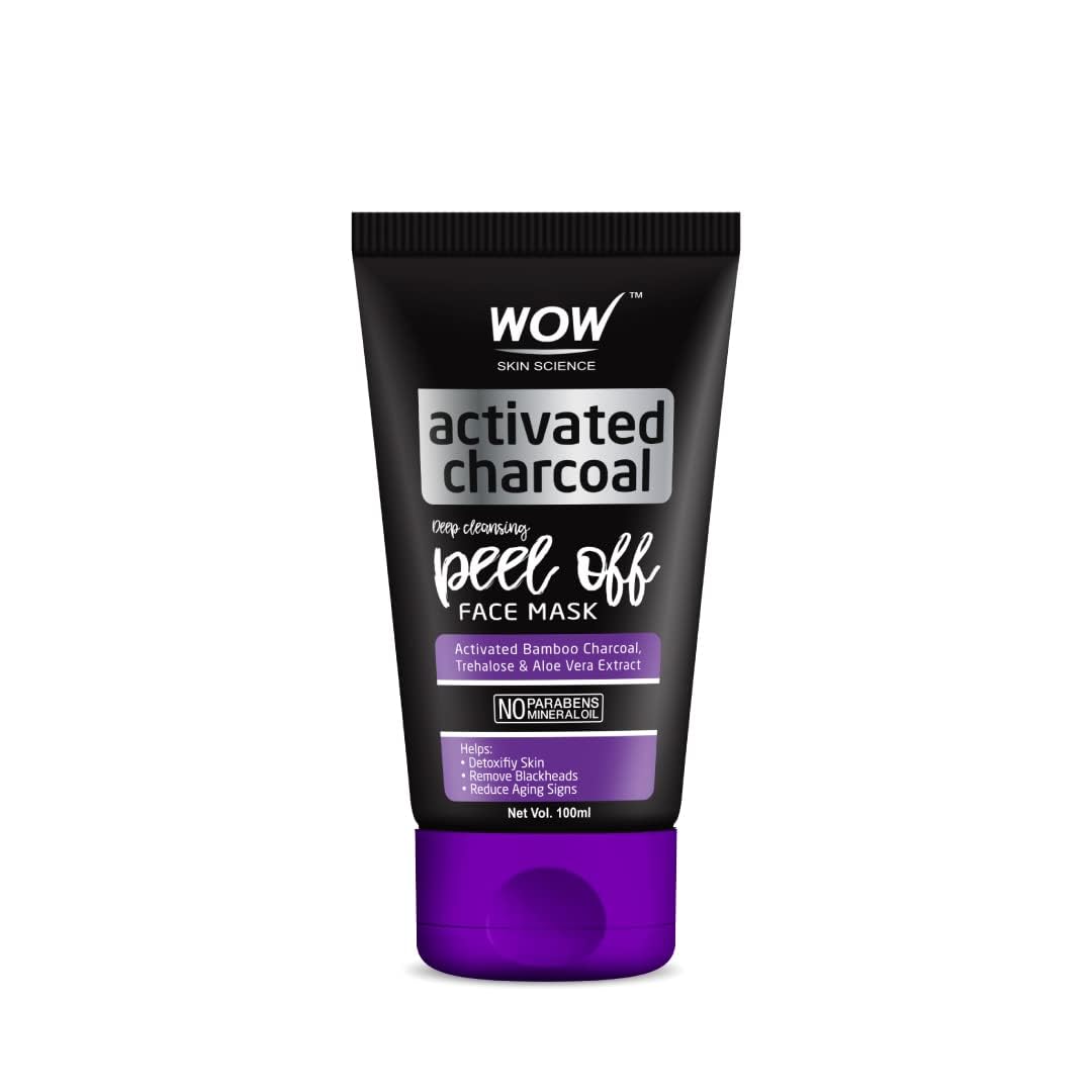 WOW Skin Science Activated Charcoal Face Mask - 200ml