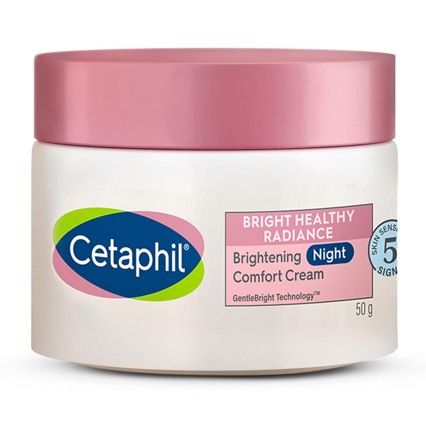 Cetaphil Bright Healthy Radiance Night Comfort Cream for Dark Spots, Uneven Skin Tone - 50gm