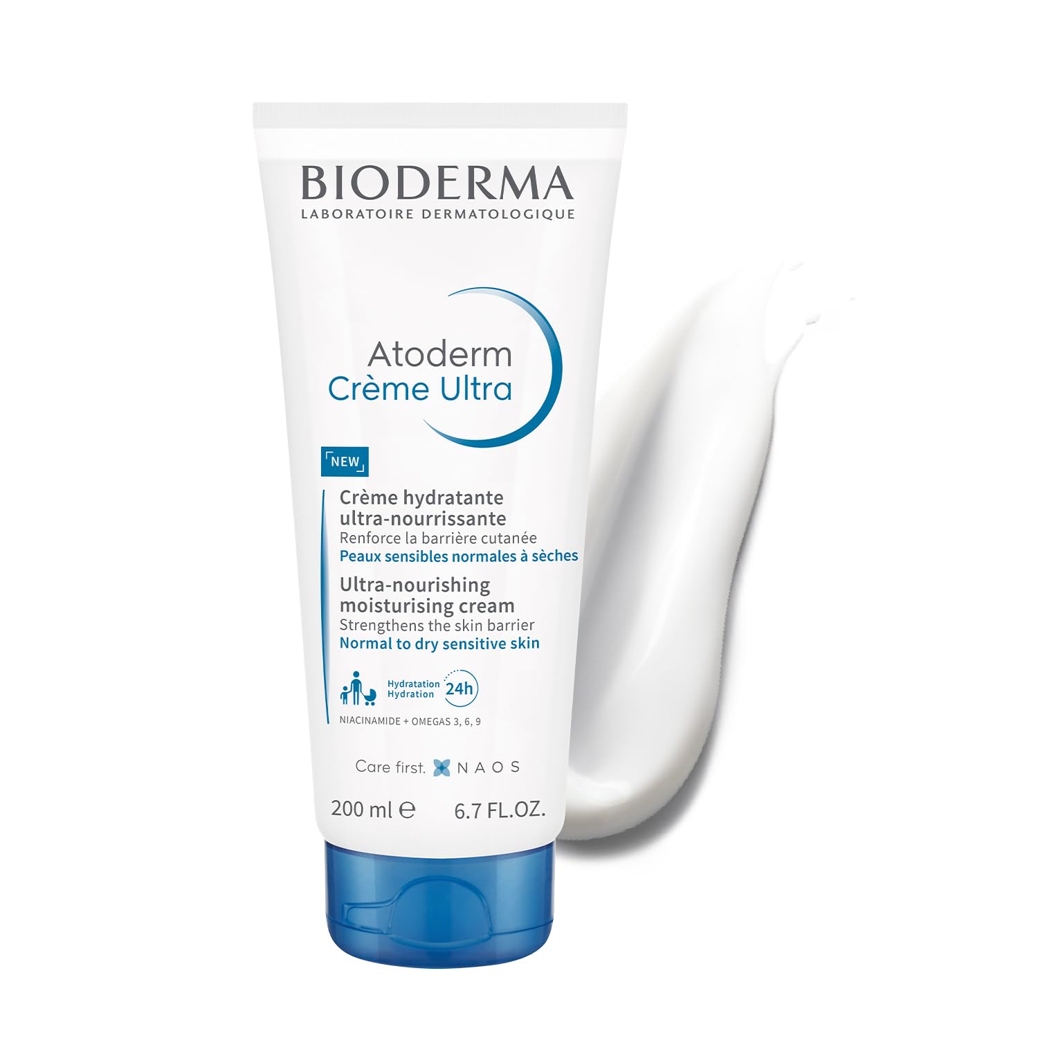 Bioderma Atoderm Creme Ultra-nourishing Face & Body Daily Care Moisturizer for Normal To Dry Skin - 200ml [Product Information & Review]
