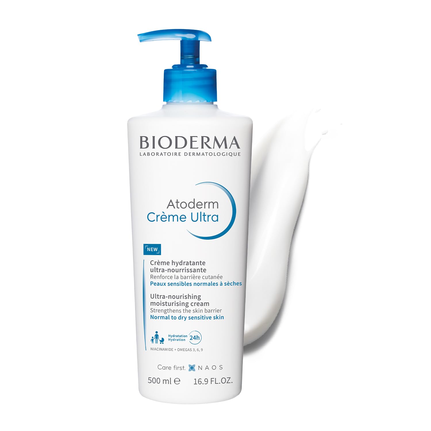 Bioderma Atoderm Creme Ultra-Nourishing Moisturizer For Normal To Sensitive Dry Skin - 500ml [Product Information & Review]
