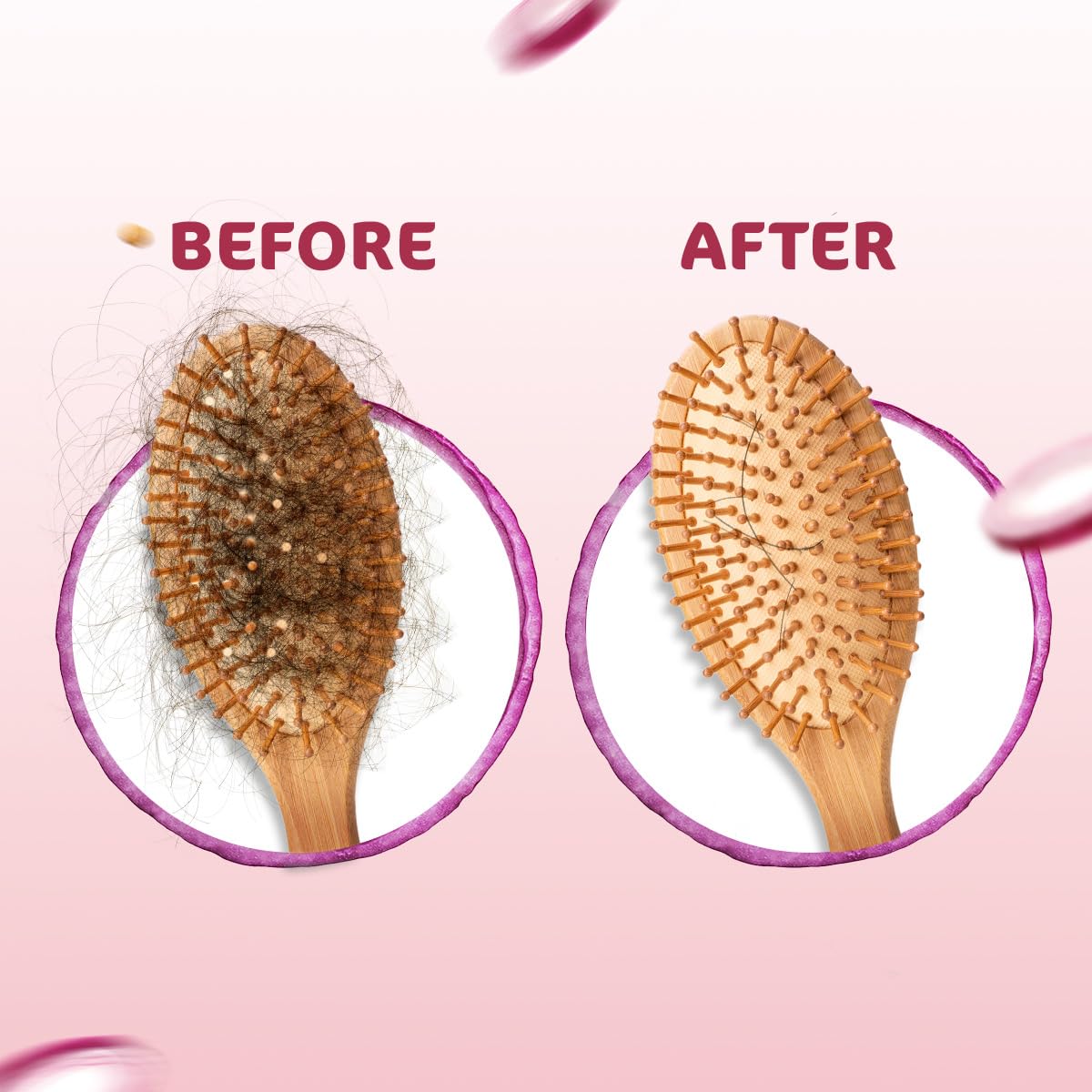 Mamaearth Onion Shampoo -100ml & Mamaearth Onion Hair Oil -50ml for Hair Fall Control & Hair Growth with Onion & Plant Keratin