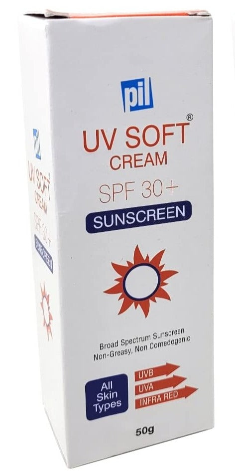 UV Soft cream SPF 30+ Sunscreen - 50gm