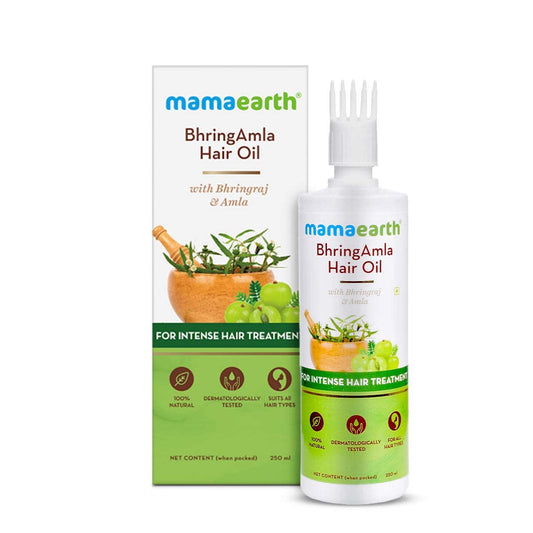 Mamaearth Bhring Amla Hair Oil With Bhringraj & Amla-250ml