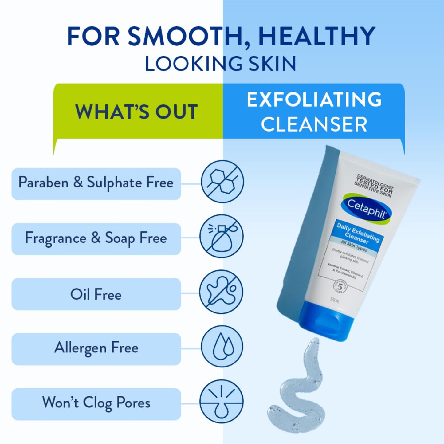 Cetaphil Daily Exfoliating Cleanser - 178ml