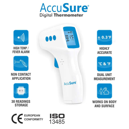 Medicine Name - AccuSure Non Contact Thermometer - Model no HA650It contains - Thermometer Its packaging is -1 Unit in a Box