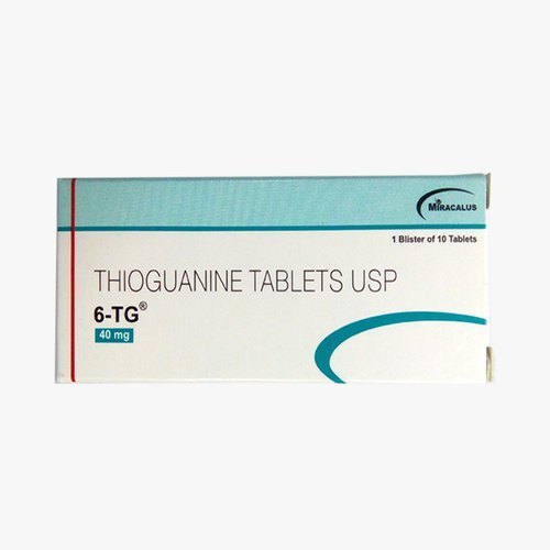 Medicine Name - 6 Tg 40Mg TabletIt contains - Thioguanine (40Mg) Its packaging is -10 Tablet in a strip