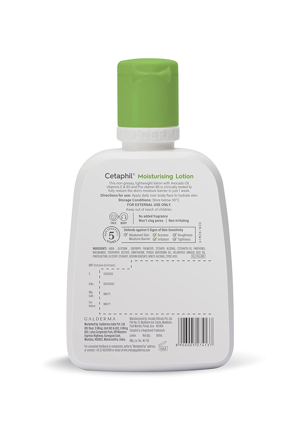 Cetaphil Moisturising Lotion - 100ml