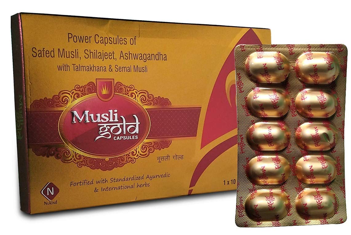 Boost your immune system with Nukind musli gold capsules