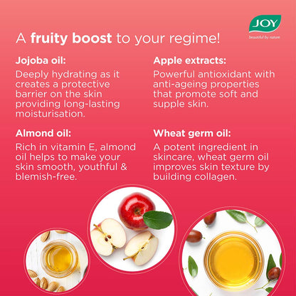 Joy Skin Fruits Fruit Moisturizing Skin Cream With Jojoba and Almond Oil-200 ml