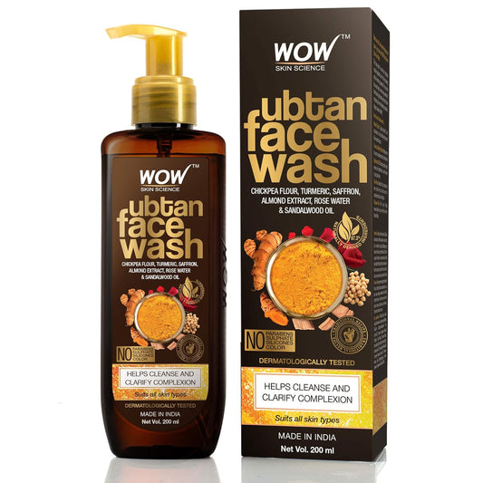 WOW Skin Science Ubtan Face Wash - 200ml
