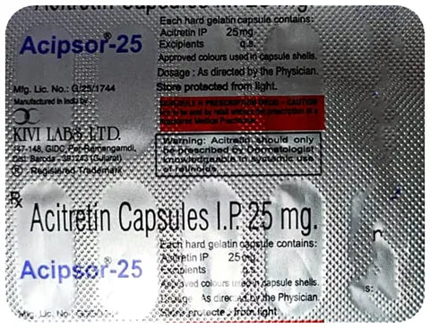 Acipsor 25Mg Capsule- 10