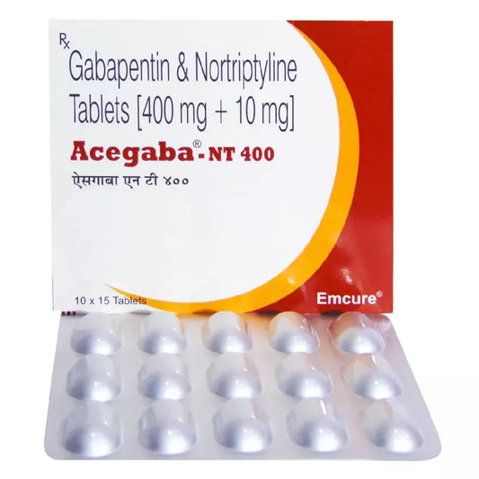 Acegaba NT 400mg/10mg Tablet- 15