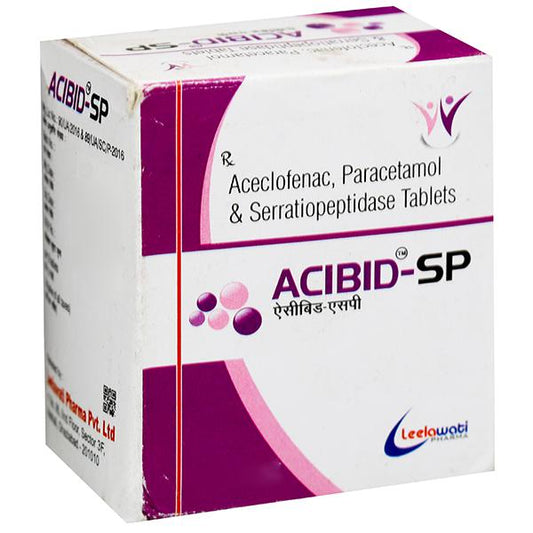 Medicine Name - Acebid Sp Tablet- 10It contains - Ciprofloxacin (500Mg) Its packaging is -10 Tablet in a strip