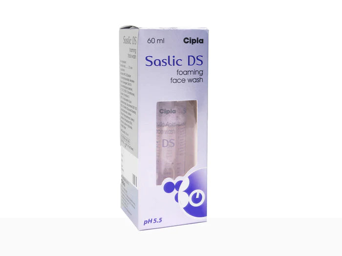 Saslic DS Foaming Face Wash - 60ml