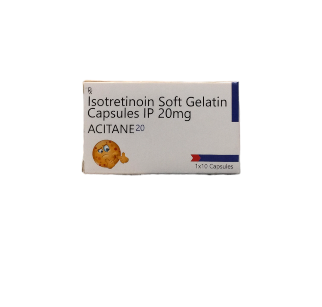 Acitane 20 Mg Capsule - 10 Capsules