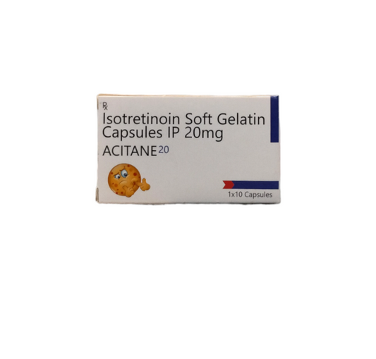 Acitane 20 Mg Capsule - 10 Capsules