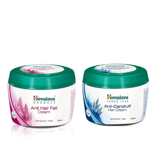Himalaya Anti-Dandruff Hair Cream & Anti-Hair Fall Cream (Combo Pack) - 100ml 