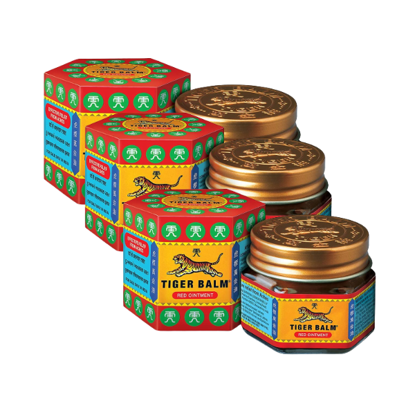 Tiger Balm Red Ointment (21ml each) - Pack of 3