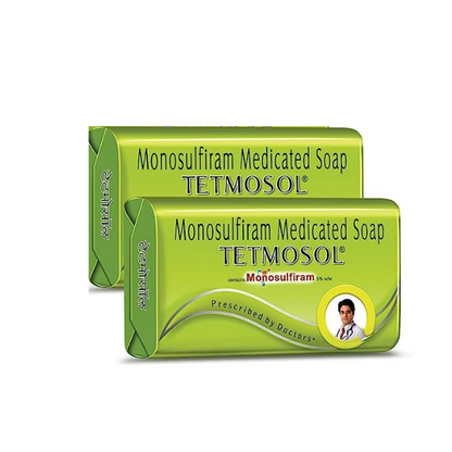 Tetmosol Medicated Soap (100gm each) - Pack of 2 - Caresupp.in