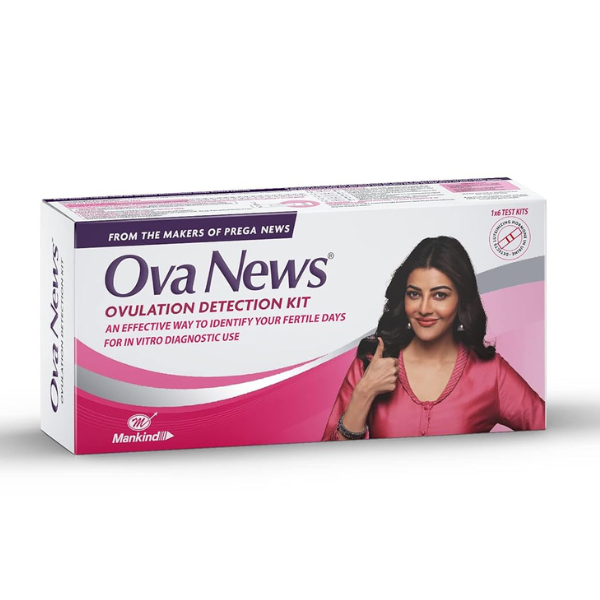 Buy Online Ova News Ovulation Detection Kit for women - 6 strips at best price in india 