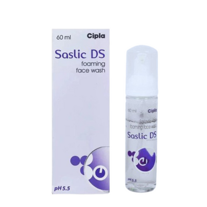 Buy Online Saslic DS Foaming Face Wash  at best price in india 