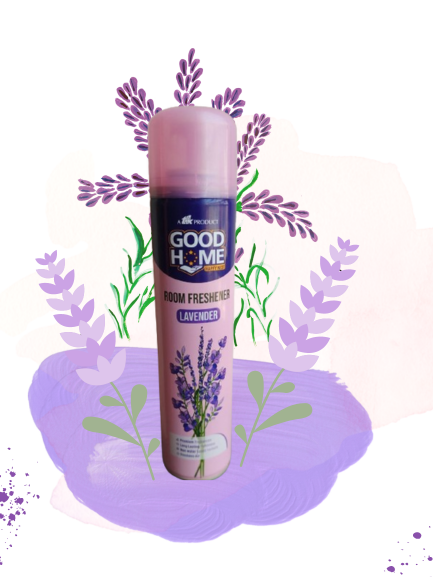 Buy Online Good Home Room Freshener Spray  (Lavender) at best price in India