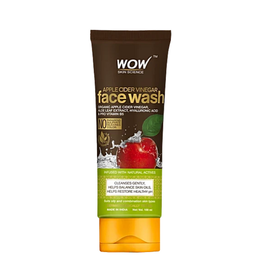 WOW Skin Science Apple Cider Vinegar Face Wash - 100ml