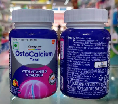 Ostocalcium Total Bottle Of 30 Chewable Tablets - Caresupp.in