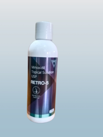 Buy Online RETRO 5% Solution Spray For Hair Regrowth Treatment - 60ml at best price in India