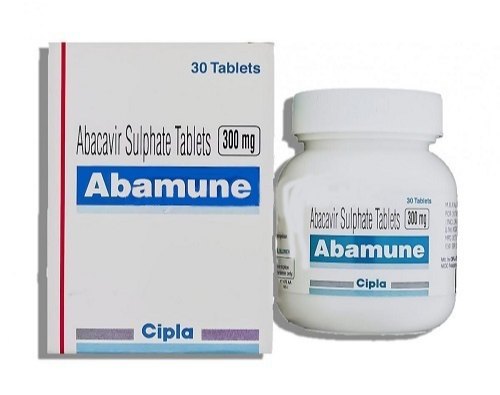 Medicine Name - Abamune 300Mg Tablet- 30It contains - Abacavir (300Mg) Its packaging is -30 Tablet in a strip